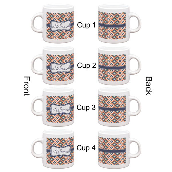 Tribal Espresso Cup Set of 4 - Apvl
