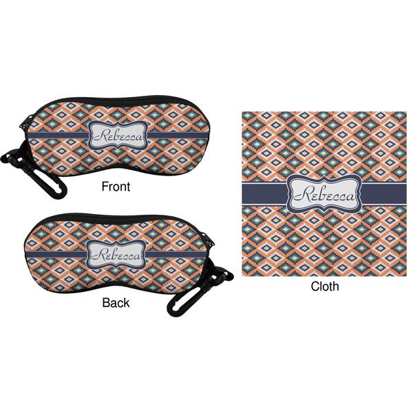Tribal Eyeglass Case & Cloth (Approval)
