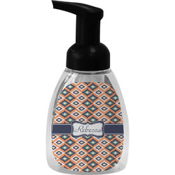 Tribal Foam Soap Bottle - Black (Personalized)