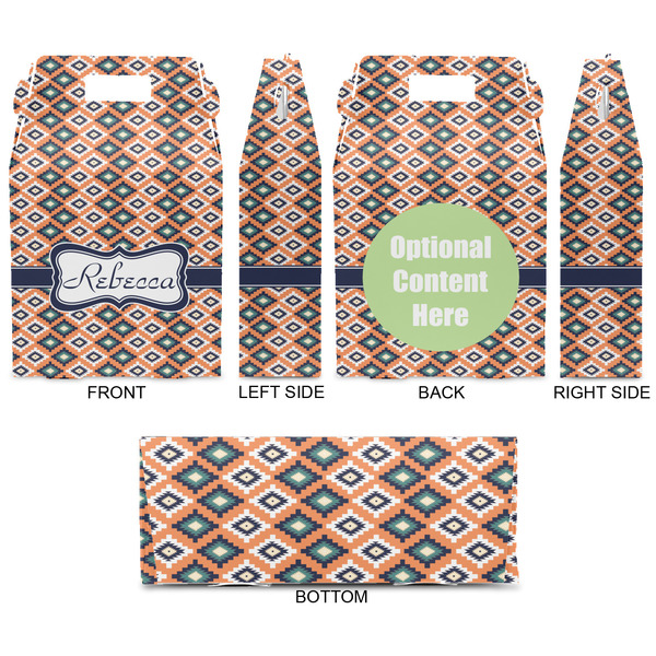 Tribal Gable Favor Box - Approval