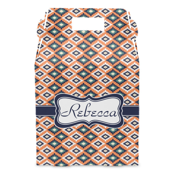 Tribal Gable Favor Box - Front