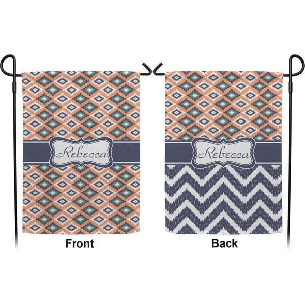 Tribal Garden Flag - Double Sided Front and Back