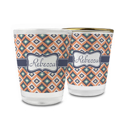 Tribal Glass Shot Glass - 1.5 oz (Personalized)