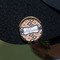 Tribal Golf Ball Marker Hat Clip - Gold - On Hat