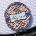 Tribal Golf Ball Marker - Hat Clip