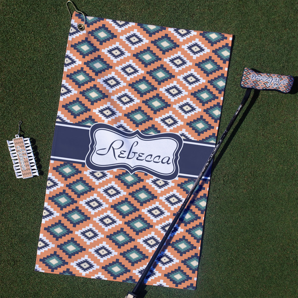 Custom Tribal Golf Towel Gift Set (Personalized)