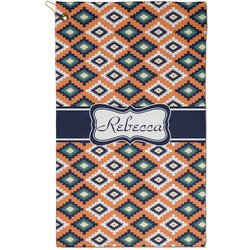 Tribal Golf Towel - Poly-Cotton Blend - Small w/ Name or Text