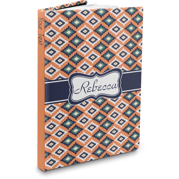 Custom Tribal Hardbound Journal - 7.25" x 10" (Personalized)