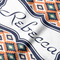 Tribal Hooded Baby Towel- Detail Close Up