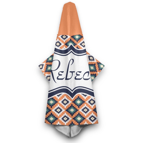 Tribal Hooded Towel - Hanging