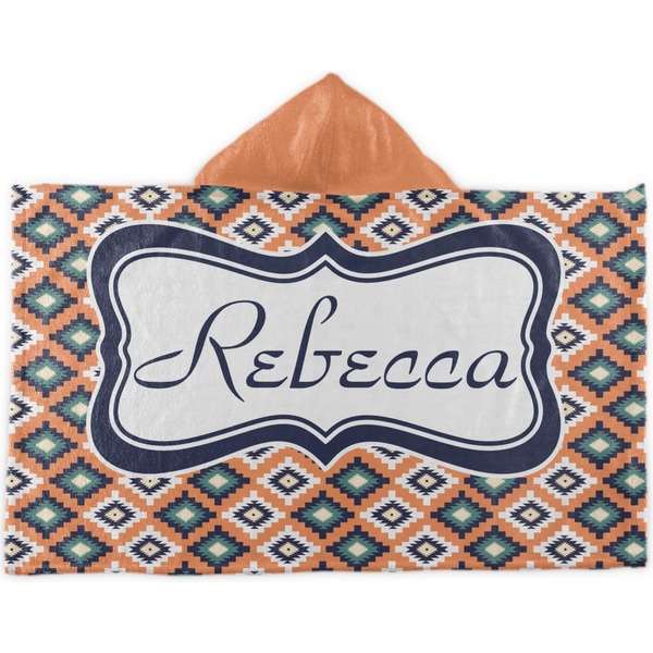 Custom Tribal Kids Hooded Towel (Personalized)