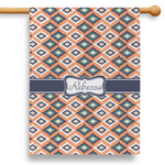 Tribal 28" House Flag (Personalized)