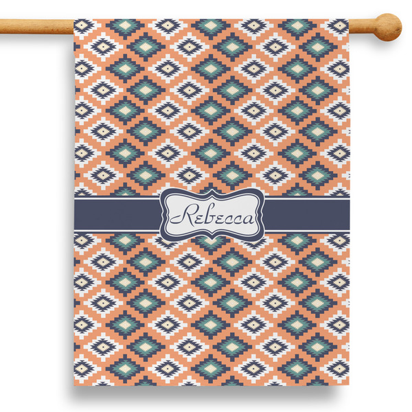 Custom Tribal 28" House Flag (Personalized)