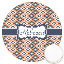 Tribal Printed Cookie Topper - 3.25" (Personalized)