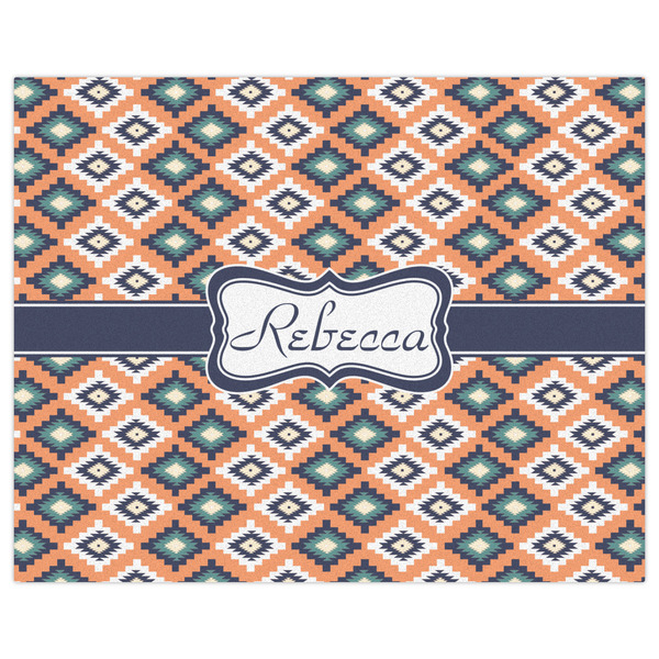 Tribal Indoor / Outdoor Rug - 8'x10' - Front Flat