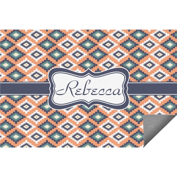 Custom Tribal Indoor / Outdoor Rug - 5'x8' (Personalized)