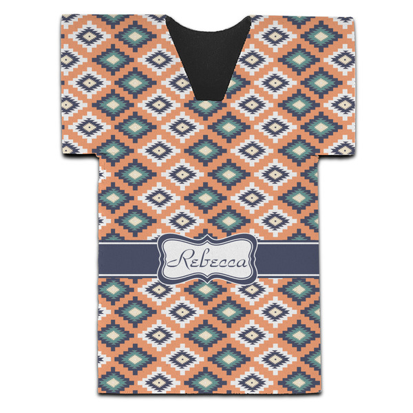 Tribal Jersey Bottle Cooler - Set of 4 - FRONT (flat)