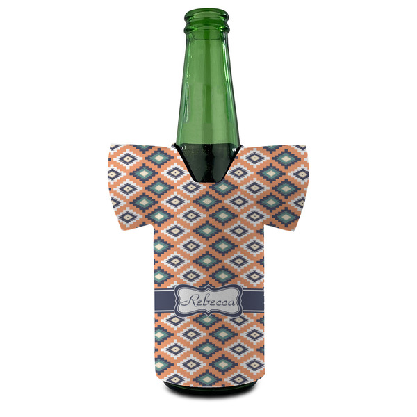Tribal Jersey Bottle Cooler - Set of 4 - FRONT (on bottle)