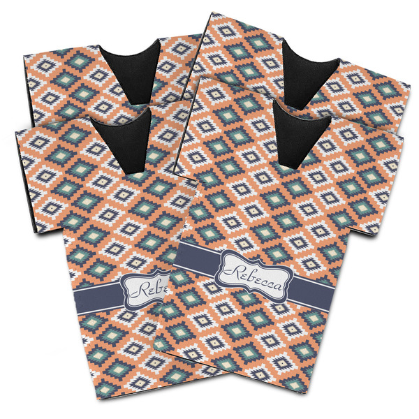 Tribal Jersey Bottle Cooler - Set of 4 - MAIN (flat)