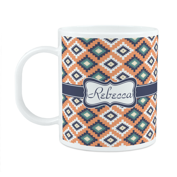 Custom Tribal Plastic Kids Mug (Personalized)