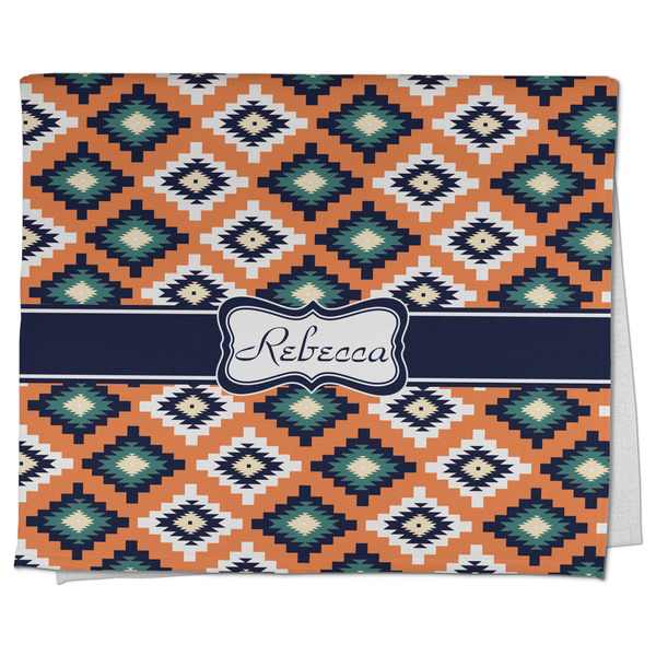 Custom Tribal Kitchen Towel - Poly Cotton w/ Name or Text