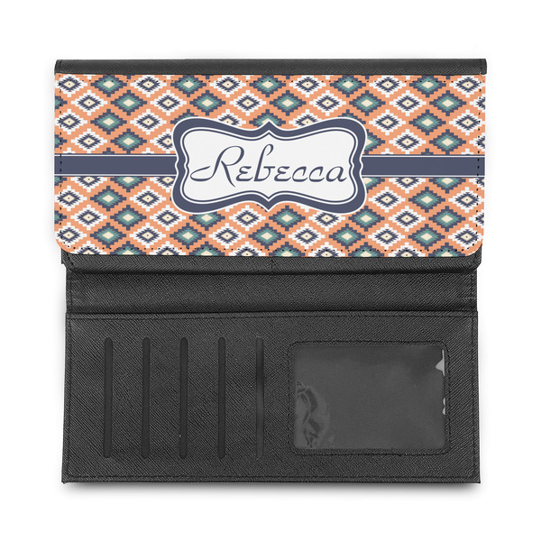 Tribal Ladies Wallet - Half Way Open