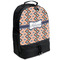 Tribal Large Backpack - Black - Angled View