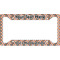 Tribal License Plate Frame - Style A