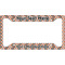 Tribal License Plate Frame - Style A (Personalized)