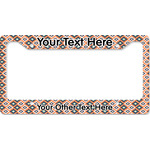 Tribal License Plate Frame - Style B (Personalized)