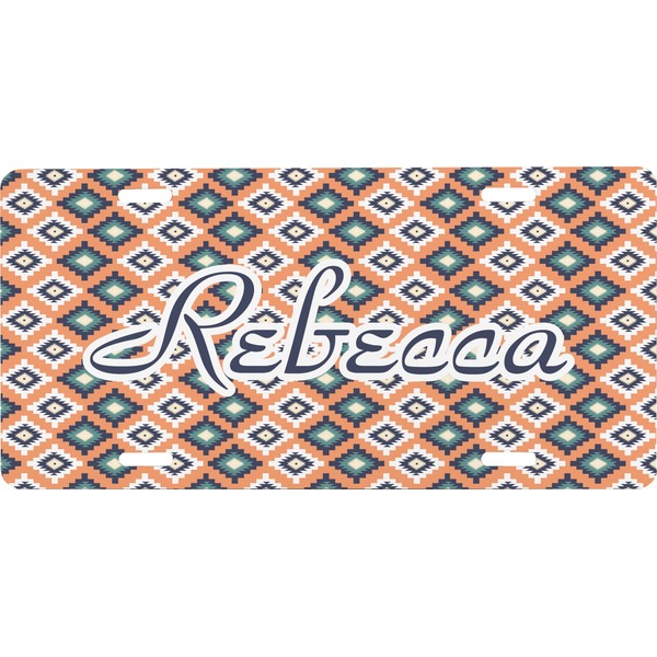 Custom Tribal Front License Plate (Personalized)
