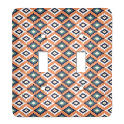 Tribal Light Switch Cover (2 Toggle Plate)
