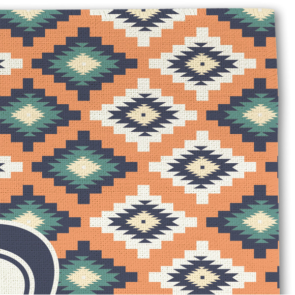 Tribal Linen Placemat - DETAIL