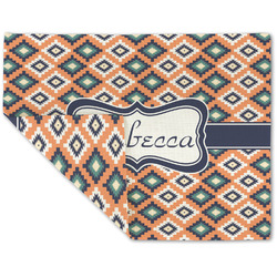 Tribal Double-Sided Linen Placemat - Single w/ Name or Text