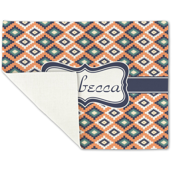 Tribal Linen Placemat - Folded Corner (single side)