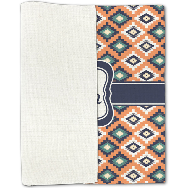 Tribal Linen Placemat - Folded Half
