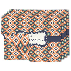 Tribal Linen Placemat w/ Name or Text
