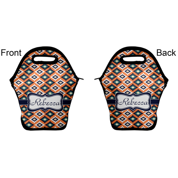 Tribal Lunch Bag - Front and Back