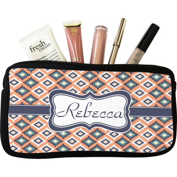 Custom Tribal Makeup / Cosmetic Bag - Small (Personalized)