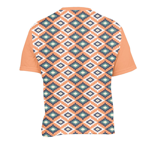 Tribal Men's Crew Neck T Shirt Medium - Back