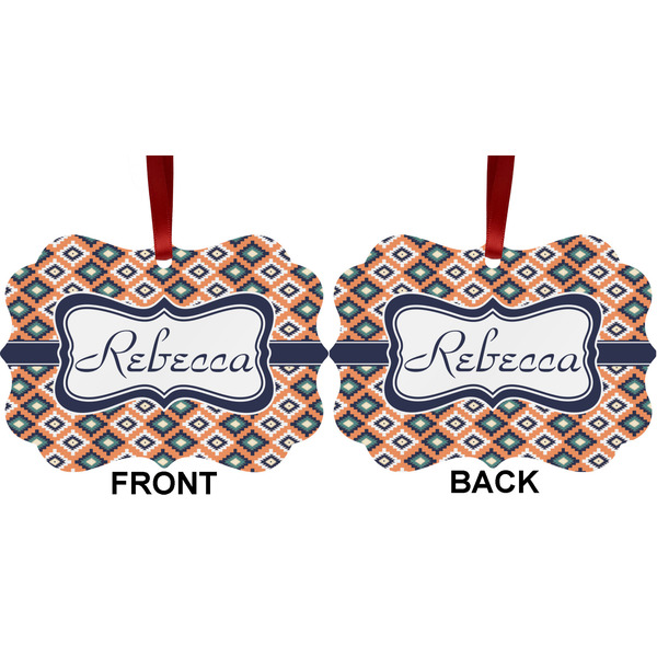 Tribal Metal Benilux Ornament - Front and Back (APPROVAL)