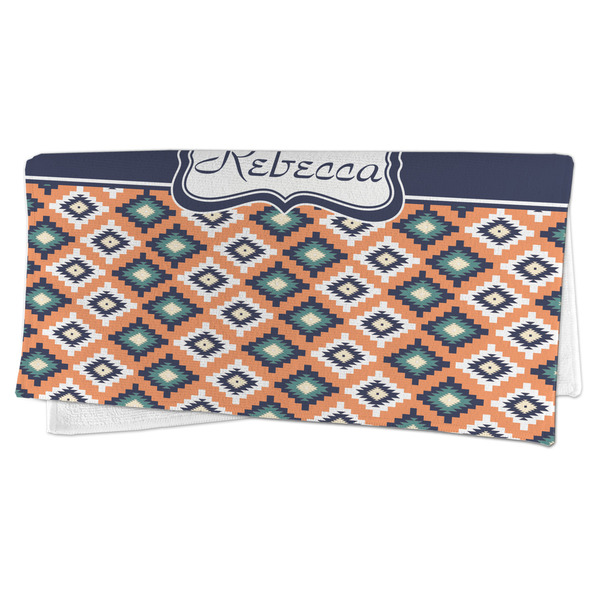 Tribal Microfiber Dish Rag - FOLDED (half)