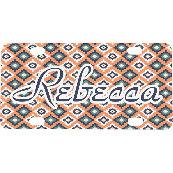 Custom Tribal Mini/Bicycle License Plate (Personalized)