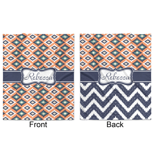 Tribal Minky Blanket - 50"x60" - Double Sided - Front & Back