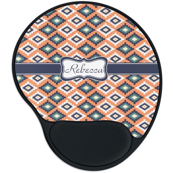 Custom Tribal Mouse Pad with Wrist Support