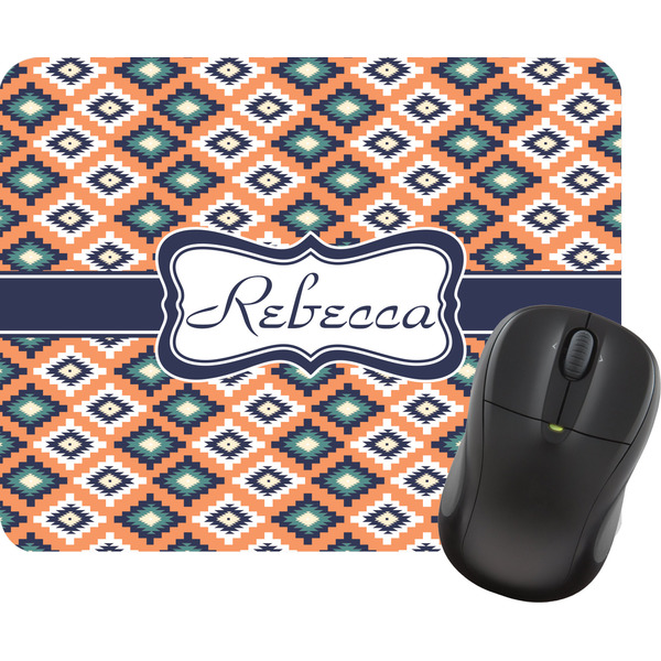 Custom Tribal Rectangular Mouse Pad (Personalized)