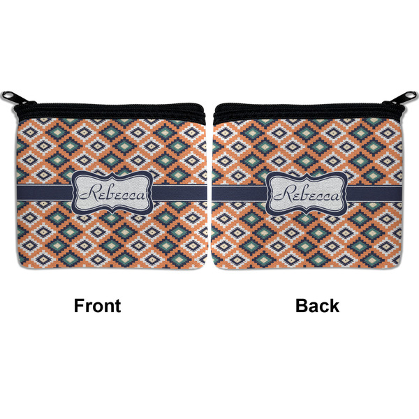 Tribal Neoprene Coin Purse - Front & Back (APPROVAL)
