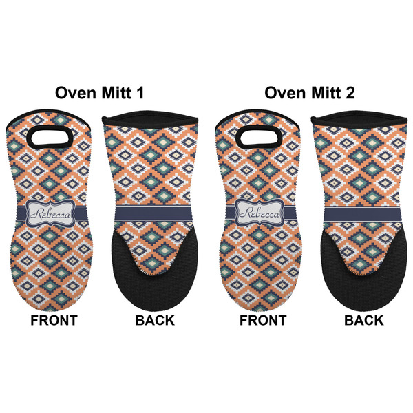 Tribal Neoprene Oven Mitt - Set of 2 - Approval