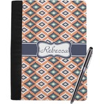 Tribal Notebook Padfolio - Large w/ Name or Text