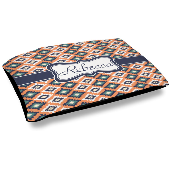 Custom Tribal Dog Bed w/ Name or Text